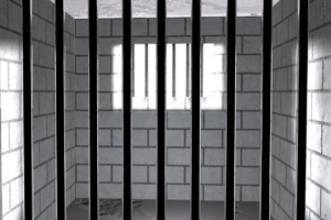 Drawing of a jail cell -  - Above The Bar -  - Above The Bar